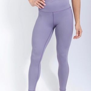 Zyia Plum Slate 7/8 leggings Size M